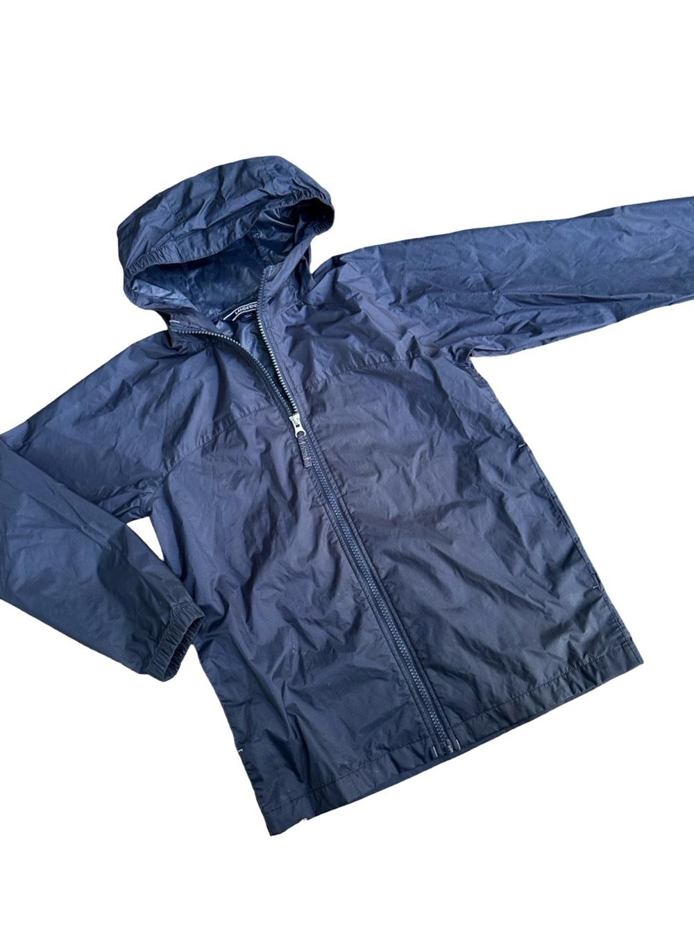 Lands’ End Boys Navy Rain Jacket Sz S/8
